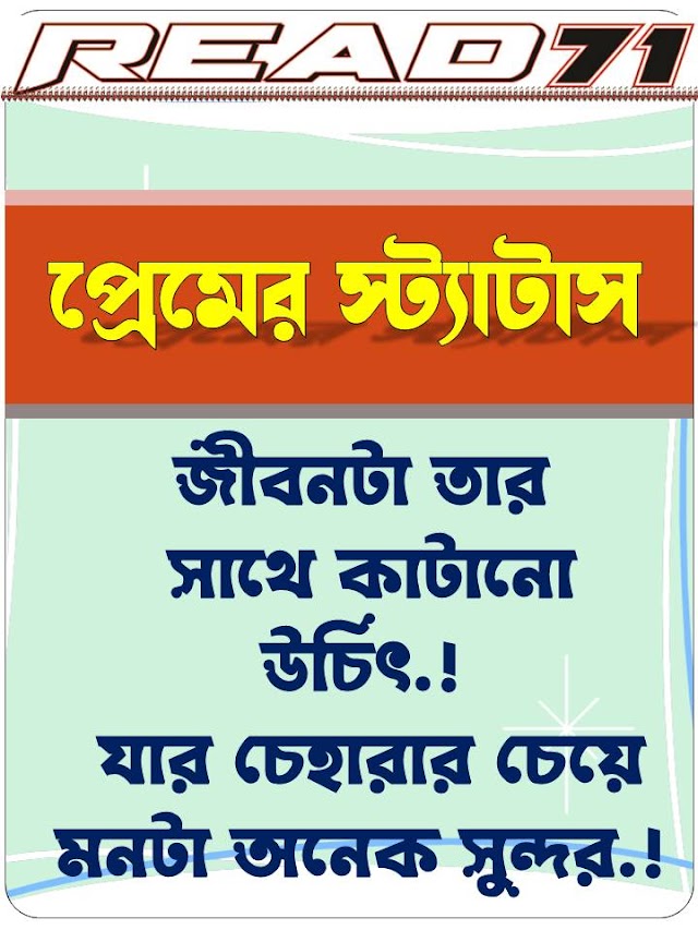 প্রেমের স্ট্যাটাস (৩)
