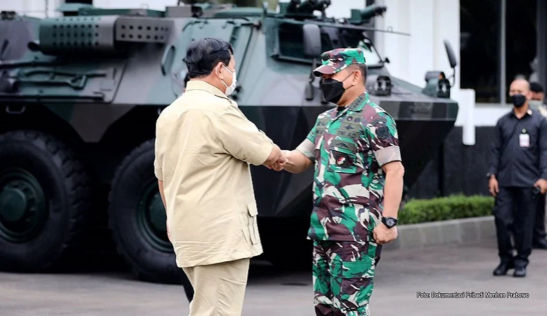 Prabowo Pastikan TNI AD Semakin Kuat dan Hebat Dipimpin Jenderal Dudung