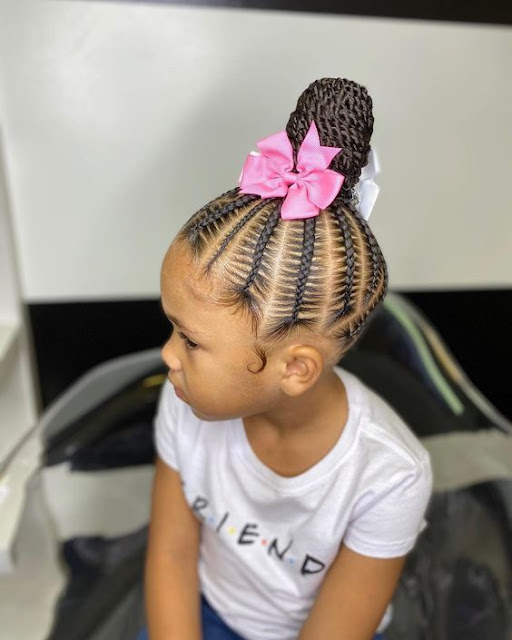 Latest Little Black Girl Braided Hairstyles 2022.