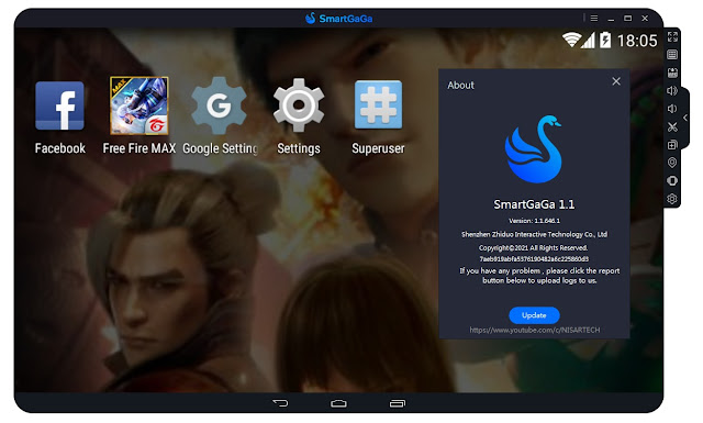 smartgaga free fire max emulator