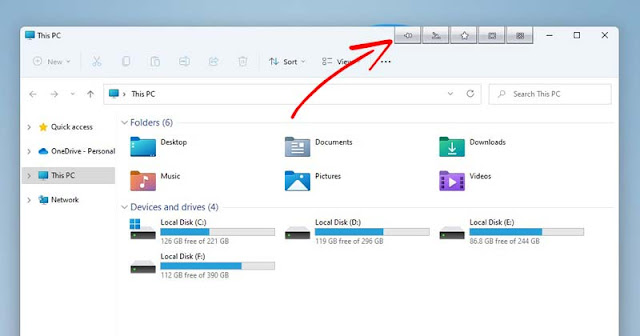 How to Add Additional Buttons to the Title Bar in Windows 11