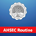 AHSEC HS 1st Year Routine 2024 – Assam Class 11th Exam Routine