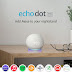 Echo Dot (4th Gen) | Smart speaker with clock and Alexa | Glacier White