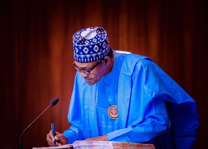 Buhari signs 2022 budget into law