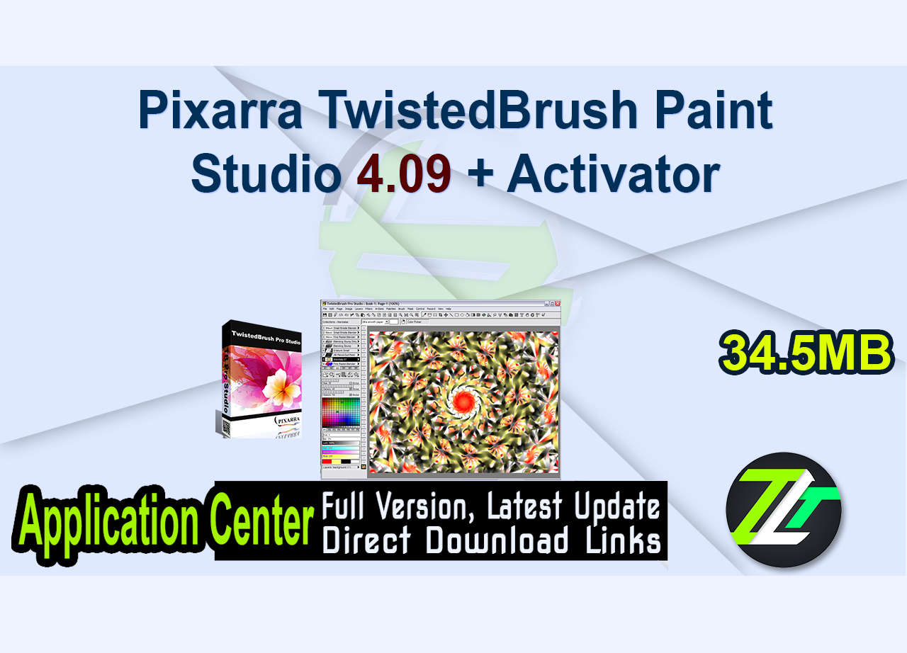 Pixarra TwistedBrush Paint Studio 4.09 + Activator