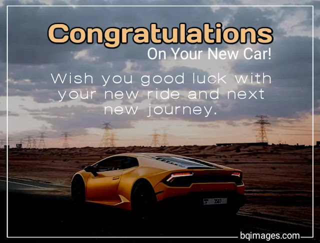 Congratulations on Your New Car Images