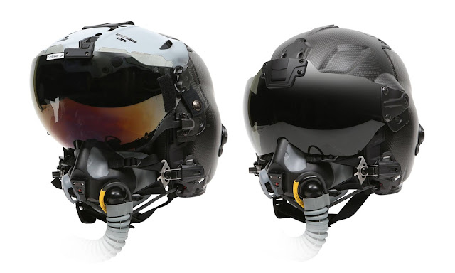 AvioBlog - Il nuovo casco NGFWH dell'USAF alleggerirà il capo dei piloti a  “9 G”?