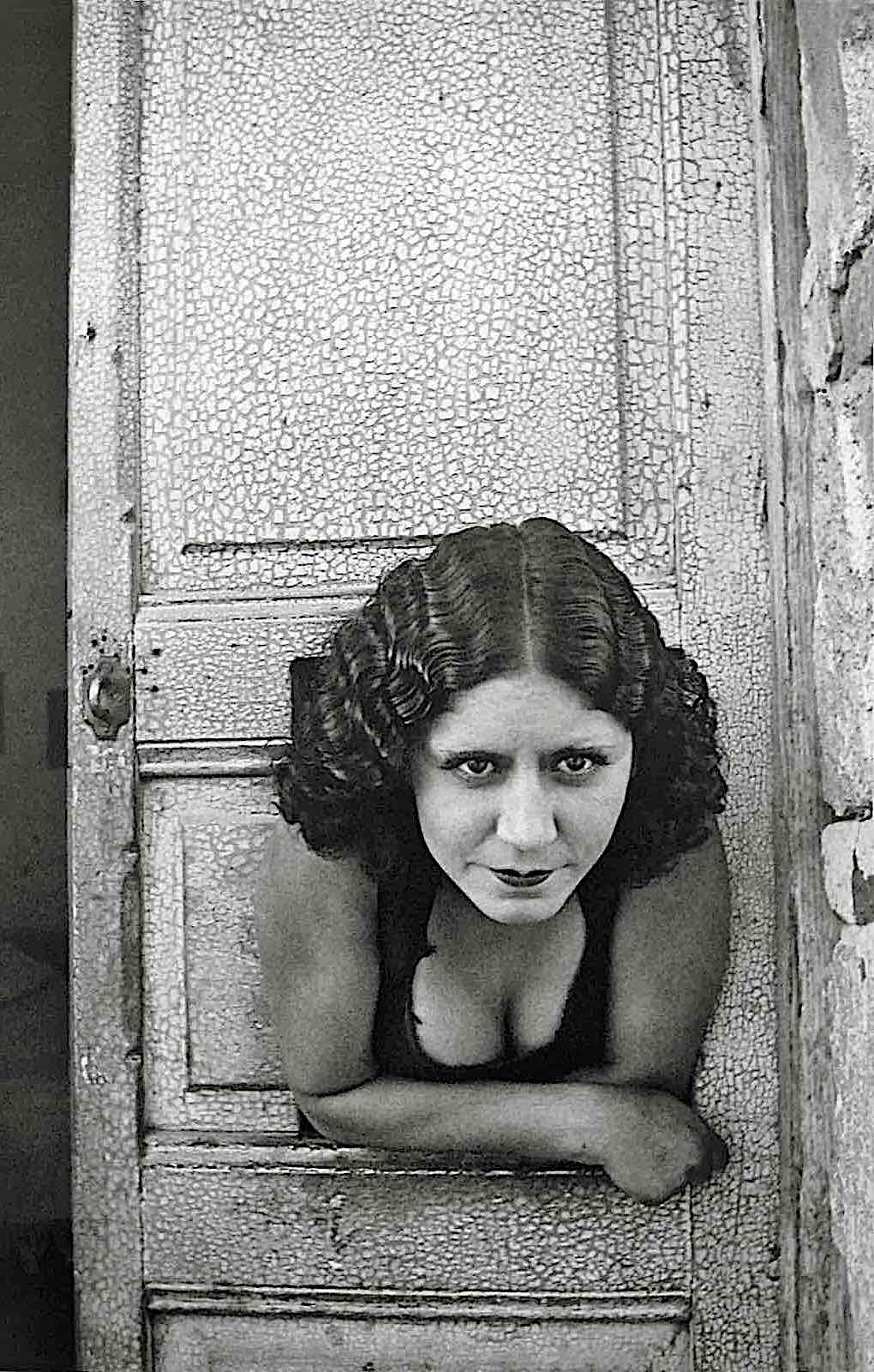 a Henri Cartier-Bresson photograph of a 1934 sexworker