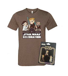 Digital LA on X: Star Wars Celebration store features custom print shirts  (you pick design), stackable mini mugs, alphabet blanket #SWCA   / X