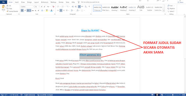Cara Mengcopy Format Teks di Microsoft Word dengan Format Painter