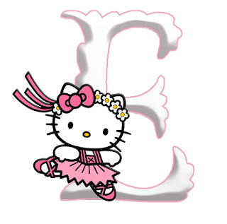 Abecedario de Hello Kitty Ballerina.