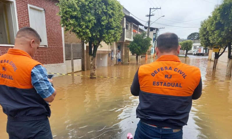 Defesa Civil em ação