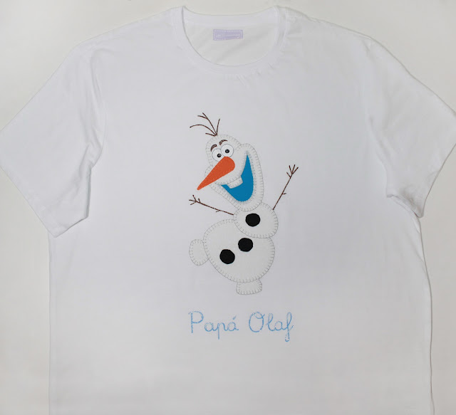 Camiseta cumpleaños Olaf