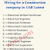 Hiring for a Construction company in UAE Latest