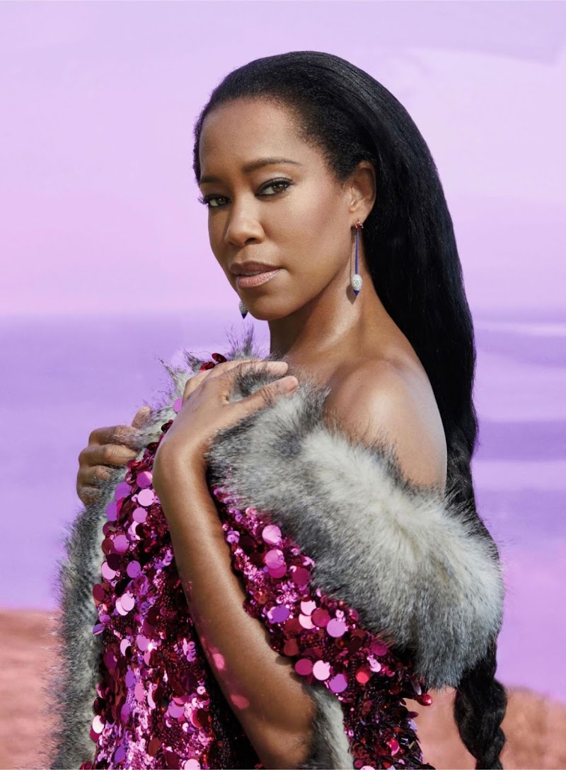 Regina King featured  in Vanity Fair Magazine- UK October 2021