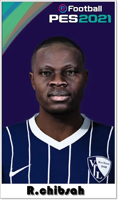 Raman Chibsah Face For eFootball PES 2021