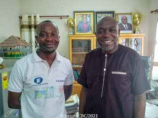 Ho: President of EPUC  interacts with radio technician over CBC.