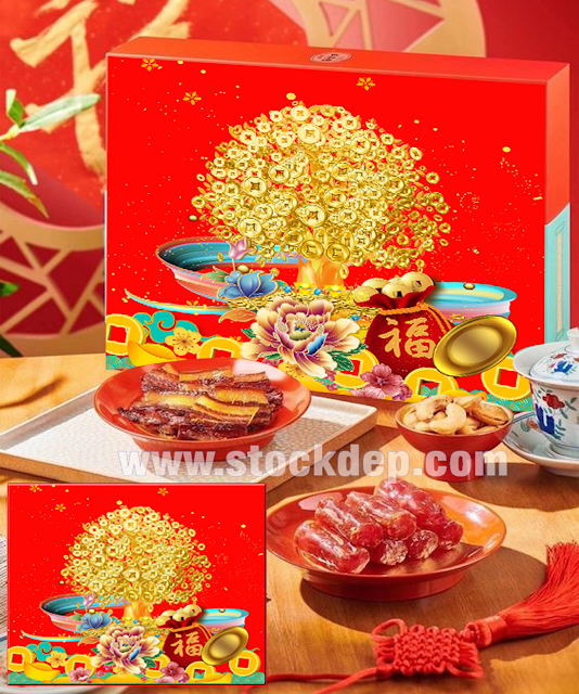 Happy chinese new year card