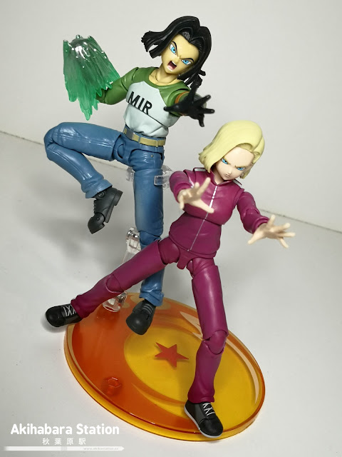 Review de S.H.Figuarts Android 17 y Android 18 - Universe Survival Saga - de Dragon Ball Super - Tamashii Nations