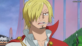 ワンピースアニメ WCI編 808話 ルフィvsサンジ Luffy vs Sanji | ONE PIECE Episode 808