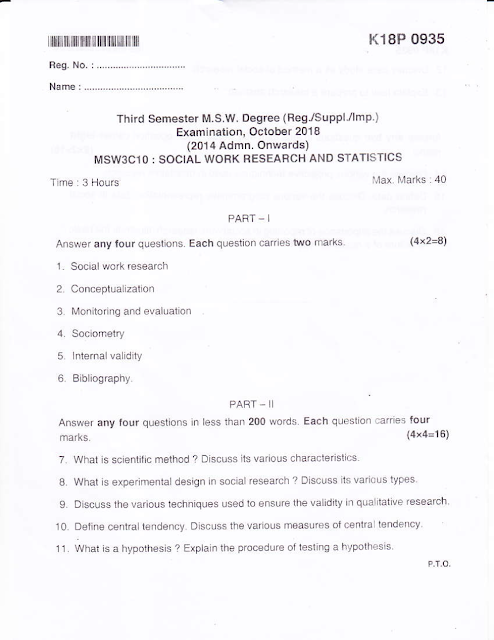 social work research papers