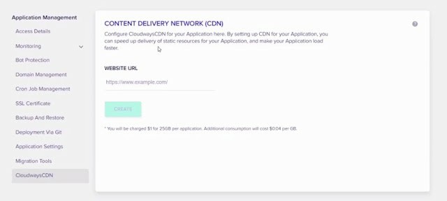 enable Cloudways CDN (Content Delivery Network)