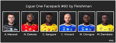 PES 2021 Ligue 1 Facepack #60 by Fleishman