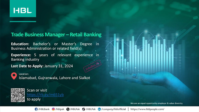 HBL Jobs 2024 - Habib Bank Limited Jobs 2024 - Online Apply