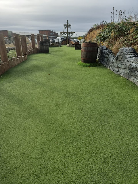 Sherdons Adventure Golf course in Tewkesbury. Photo by Simon Brown, November 2021