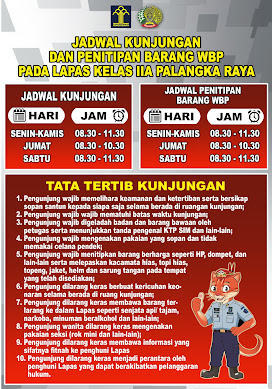 JADWAL KUNJUNGAN DAN PENITIPAN BARANG