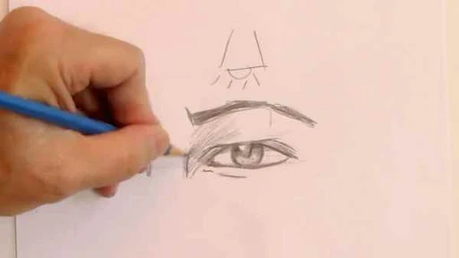 How to Draw the Male Eye