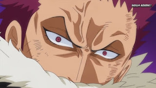 ワンピースアニメ WCI編 865話 シャーロット・カタクリ 見聞色 未来 Charlotte Katakuri | ONE PIECE ホールケーキアイランド編