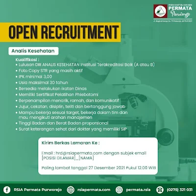 loker RSIA Permata