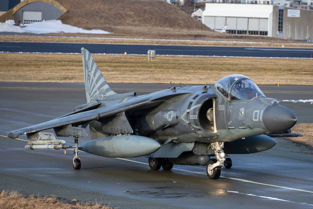 Marine Harriers Norway Cold Response