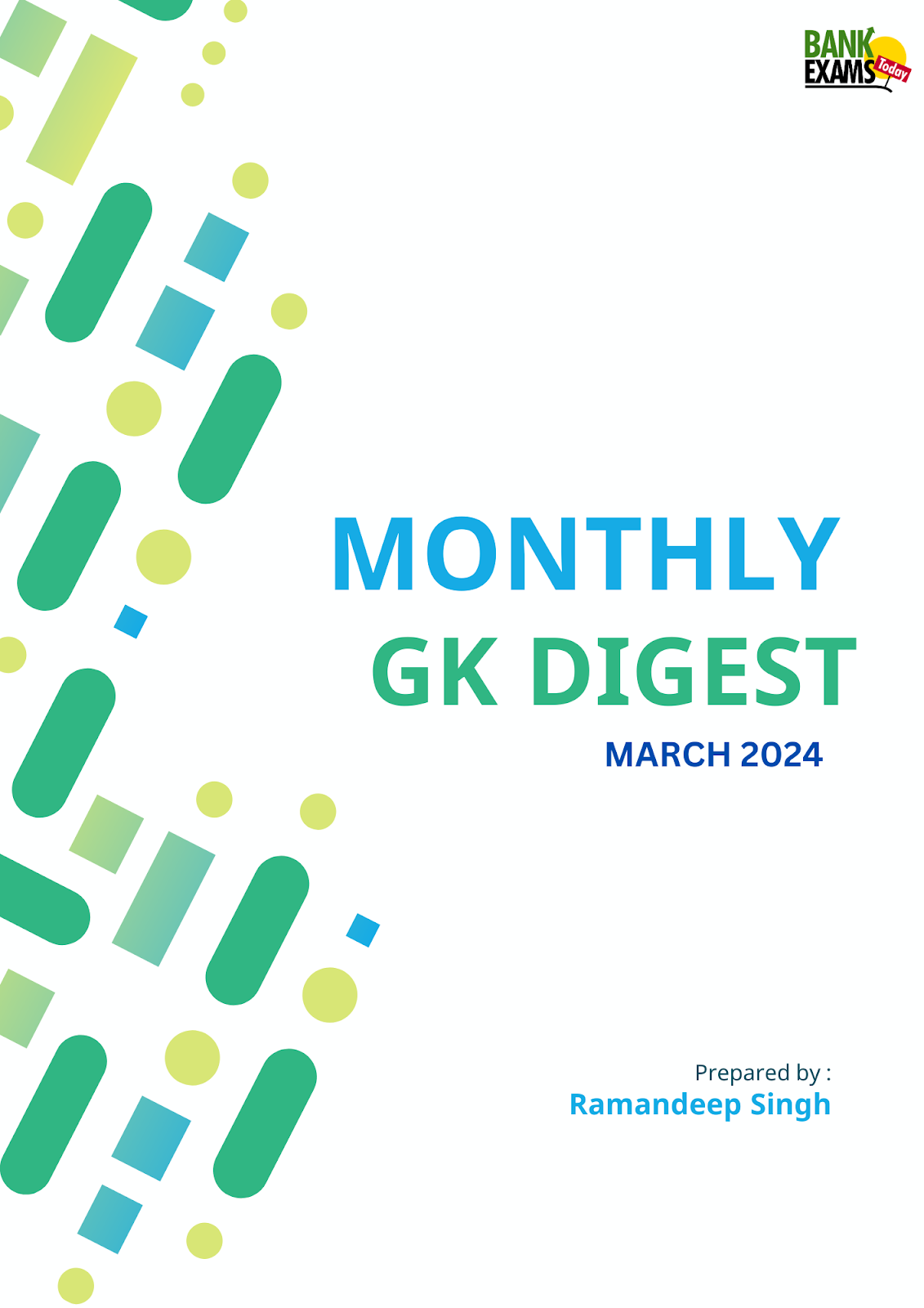 Monthly Current Affair GK Digest: March 2024