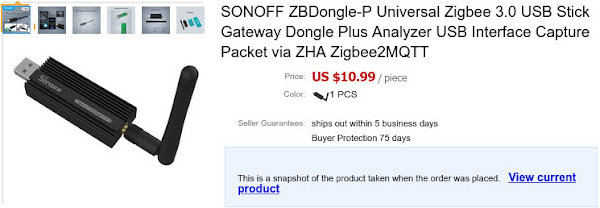 Sonoff Zigbee 3.0 USB Dongle Plus firmware update