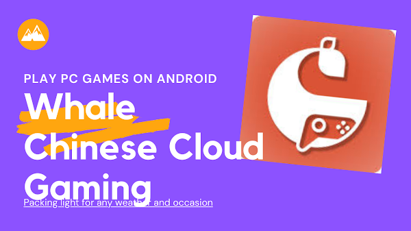 Whale chinese cloud gaming. But it's best. Know how to play pc games on android. 