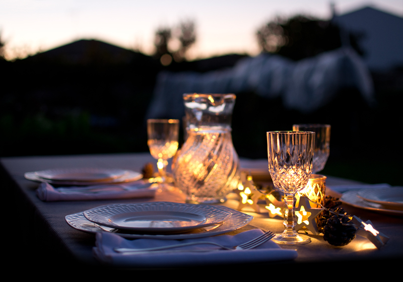 OUR RUSTIC AND ELEGANT CHRISTMAS TABLE // NUESTRA MESA DE NAVIDAD RÚSTICA Y ELEGANTE (PARA LYBA TEXTILES)