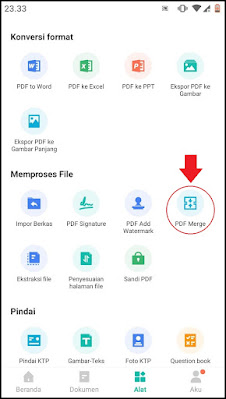 Cara Menggabungkan File PDF dengan aplikasi CamScanner di Android