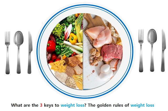 What are the 3 keys to weight loss? The golden rules of weight loss