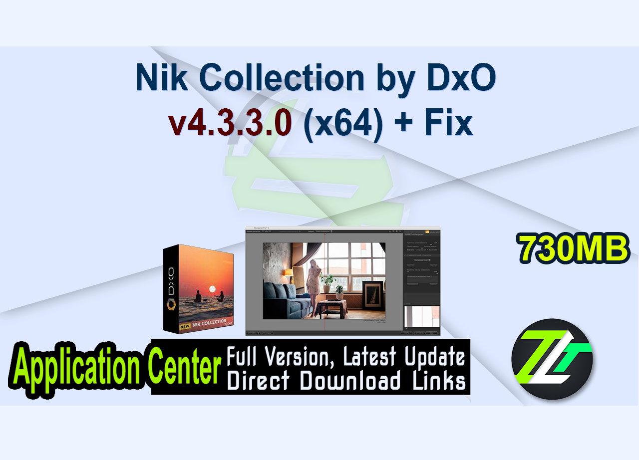 Nik Collection by DxO v4.3.3.0 (x64) + Fix