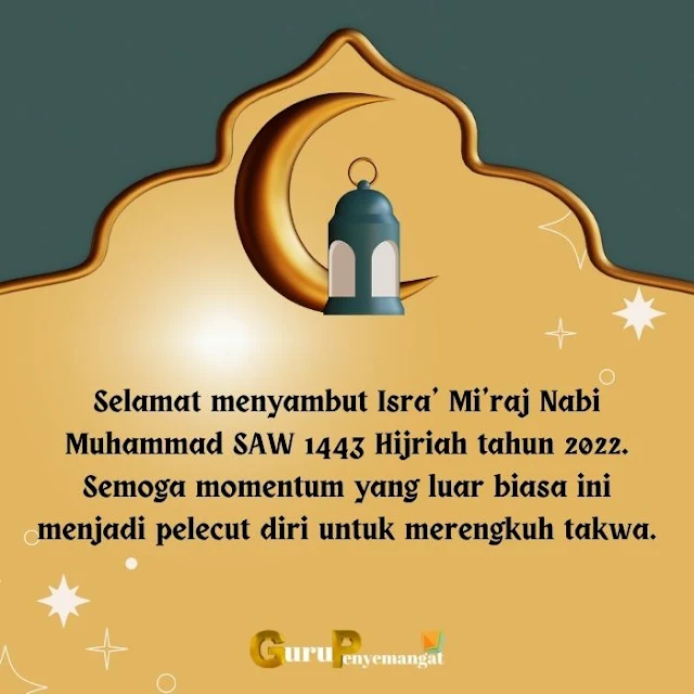 Kata-kata Ucapan Menyambut Isra’ Mi’raj