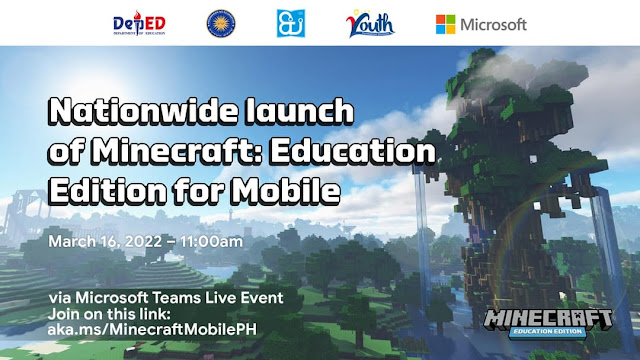 DepEd to launch 'Minecraft: Education Edition' on March 16, 2022