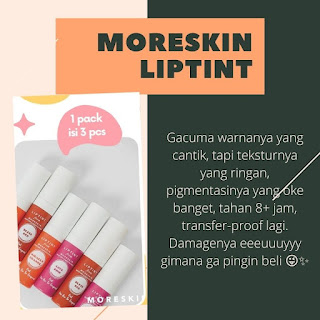 Moreskin liptint nasa