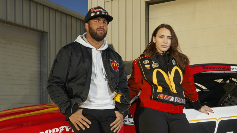 McDonald's USA and 23XI Racing Racewear Collection Featuring Bubba Wallace