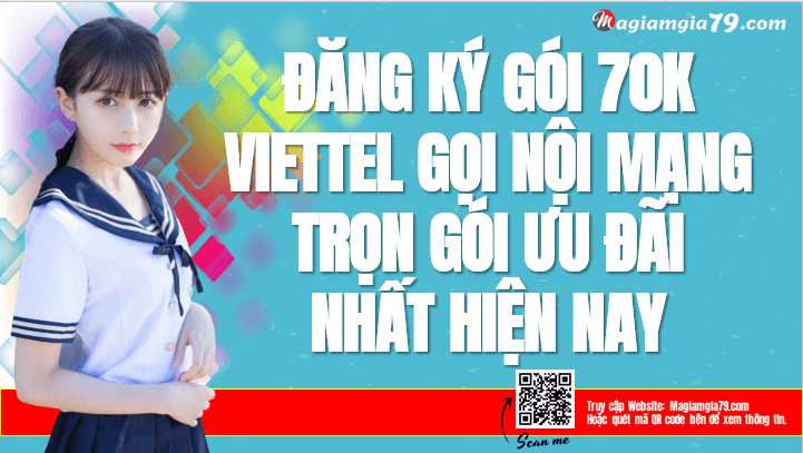 Đăng ký Gói 70k Viettel Gọi Nội mạng