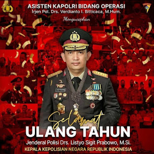 Irjen Pol Drs.Verdianto Bitticaca (Asops Kapolri)