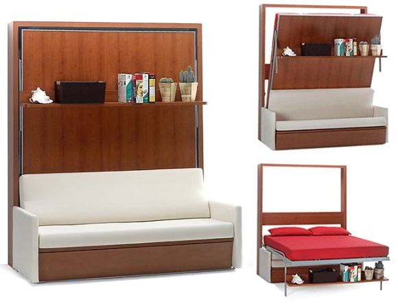 Brilliant Space Saving Bed and Sofa ( Murphy Sofa Bed) 5