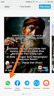 Cara download status wa Cara download status wa