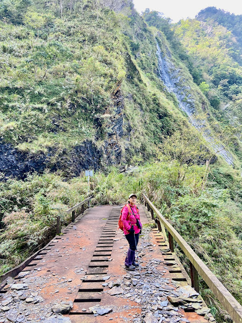 小鬼湖林道回程--回抵鋼板鐵橋